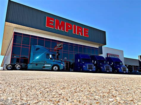 Empire truck sales - Empire Truck Sales is a heavy truck dealership with locations in Mississippi, Louisiana, Florida, and Alabama. We sell new and pre-owned Heavy Trucks from Freightliner and Western Star with excellent financing and pricing options. Empire Truck Sales offers service and …